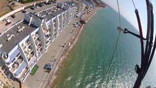 preview picture of video 'Two days paragliing in Crimea, Ukraine'