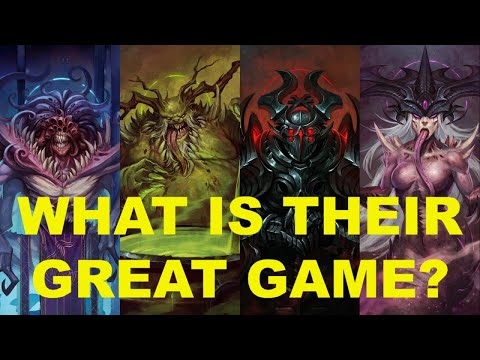 The Chaos Gods And The GREAT GAME  40k Lore Warhammer 40000K Lore