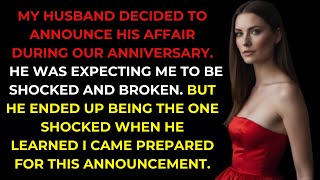 My Husband Announced At Our Anniversary Dinner, "I've Been Cheating For 3 Years. I'm Leaving You"...
