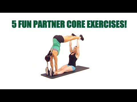 5 FUN PARTNER CORE EXERCISES - JERRICA BATTING & JULIE NEPPEL
