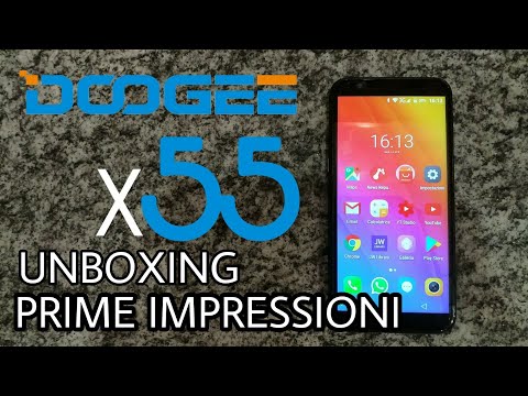 DOOGEE X55 Unboxing e Prime Impressioni dell'ultimo entry level dualcamera Doogee!!!