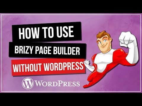 How to Use Brizy Page Builder WITHOUT WordPress