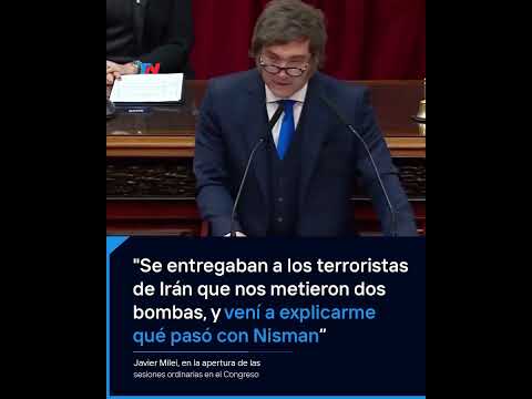 Milei dijo que los opositores son 