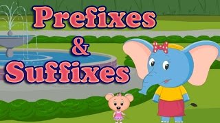Prefixes and Suffixes - English Grammar, Fun & Educational Game for Children, Grade 2
