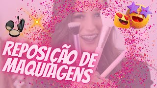 REPOSIÇÃO DE MAQUIAGENS PARA LOJA FÍSICA 🔥💃🏼😍