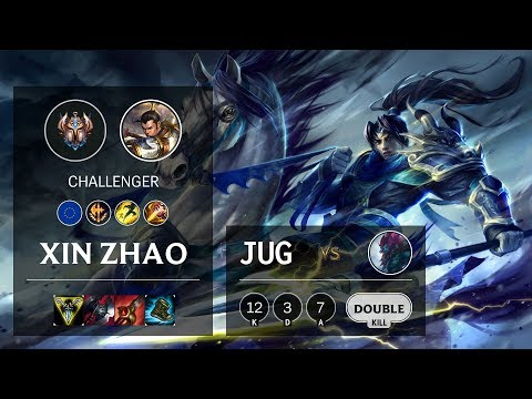 Xin Zhao Jungle vs Trundle - EUW Challenger Patch 10.12