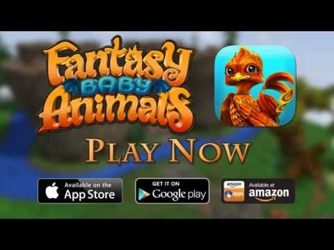 Fantasy Baby Animals - Now for iOS und Android - YouTube
