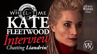 Wheel of Time Interview with Kate Fleetwood: All About Liandrin Sedai video