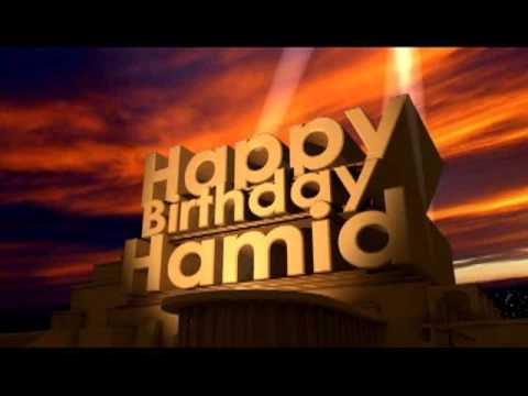 Happy Birthday Hamid