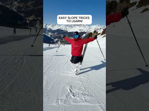 Three easy slope tricks to impress!⛷️🔥 #ski #skiing #skifahren #seetirol