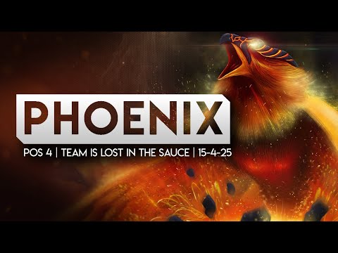 DOTA 2--Phoenix pos 4, TEAM IS LOST IN THE SAUCE KDA 15-4-25