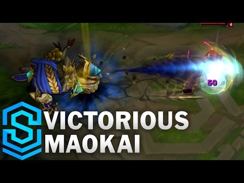 (OLD) Victorious Maokai Skin Spotlight - League of Legends