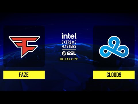 FaZe vs. Cloud9 - Map 3 [Mirage] - IEM Dallas 2022 - Quarterfinal