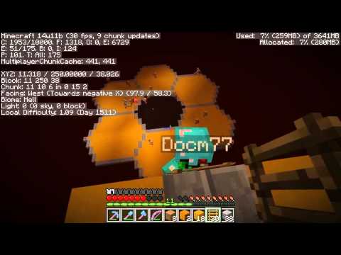 Etho MindCrack SMP - Episode 157: Gold & Ghast Farm