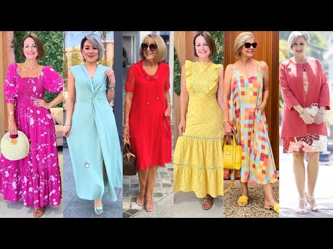 Vestidos Estampados Florales y Colores Lisos para lucir fabulosas