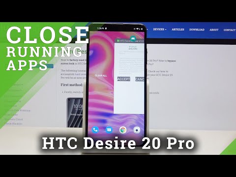 How to Turn Off Running Apps in HTC Desire 20 Pro – Close Background Apps