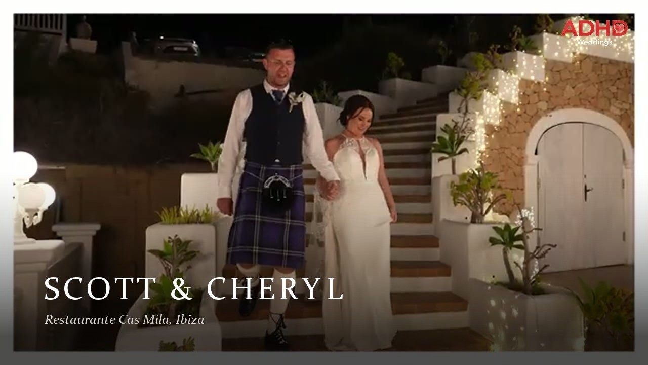 Cheryl & Scott, Restaurante Cas Milà, Ibiza