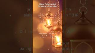 Download lagu Mahar Terbaik untuk Pernikahan dalam Islam #viral #shortvideo #video #mahar #nikah #viralshorts mp3