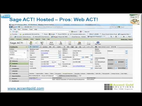 Review of Sage ACT 2013