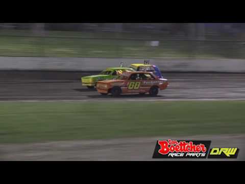 Junior Sedans - B-Main - Australian Title - Borderline Speedway - 07.01.17