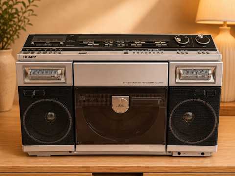 Sharp VZ-2000 Super Rare Vintage 1980 Vinyl Cassette Boombox Serviced Warranty image 16