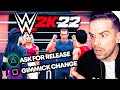 WWE 2K22 Full Match Gameplay Reaction!