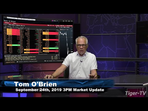 September 24th, 2019 - 3PM ET Market Update on TFNN