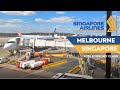 INTERNATIONAL Singapore Airlines A350 Economy Class Review Melbourne To Singapore VTL Flight