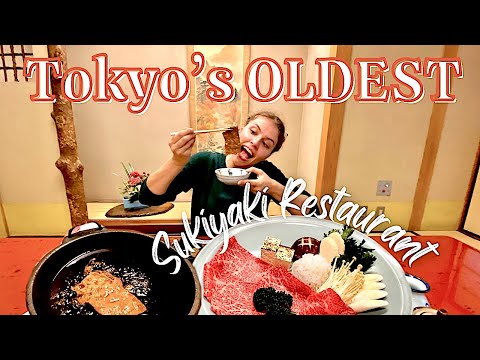 Back to Meiji Era: Tokyo’s oldest beef pot restaurant |Sukiyaki