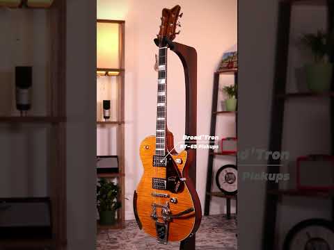 Gretsch G6134TFM-NH Nigel Hendroff Signature Penguin - Ebony Fingerboard, Amber Flame image 17