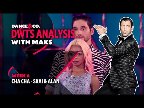 DWTS MAKS ANALYSIS: Week 6 - Skai Jackson & Alan Bersten's Cha Cha