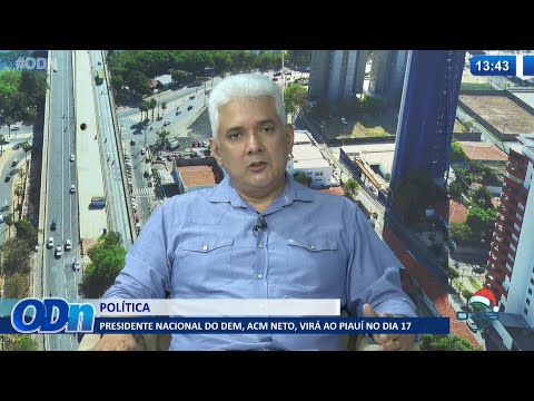 O presidente nacional do DEM Acm Neto virá ao Piauí este mês 08 12 2021