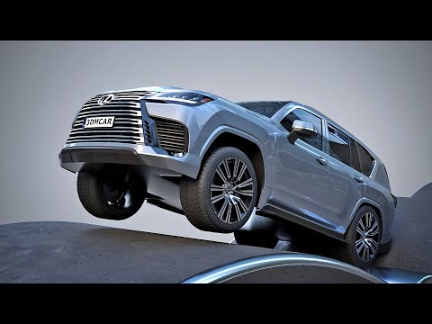 Lexus LX600 Suspension Animation V1 | 3DMCAR