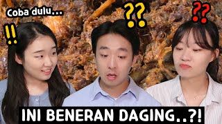 Download lagu SO CONFUSED‼️ GIVEN RENDANG🇮🇩 KOREAN FAMILY DON'T DARE TO TRY IT BECAUSE...😂 mp3