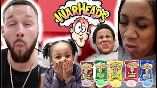 FAMILY WARHEAD CHALLENGE! 😖