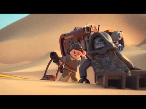 Vidéo LEGO Star Wars 75099 : Le Speeder de Rey