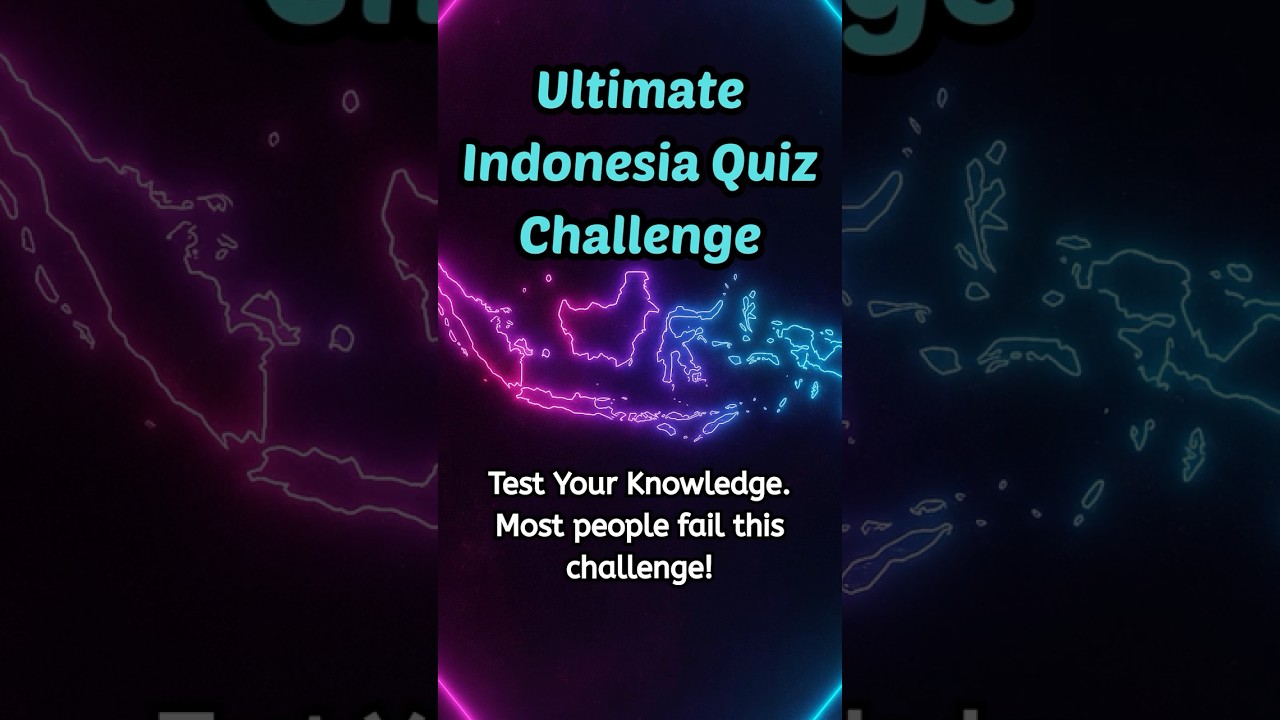 🌴 Ultimate Indonesia Quiz Challenge: Test Your Knowledge and Beat Most People! 😱🇮🇩