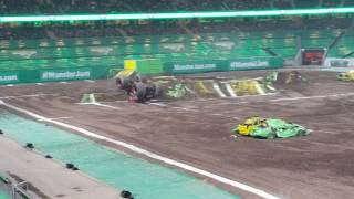 capitan's course monster jam freestyle stockholm 2016
