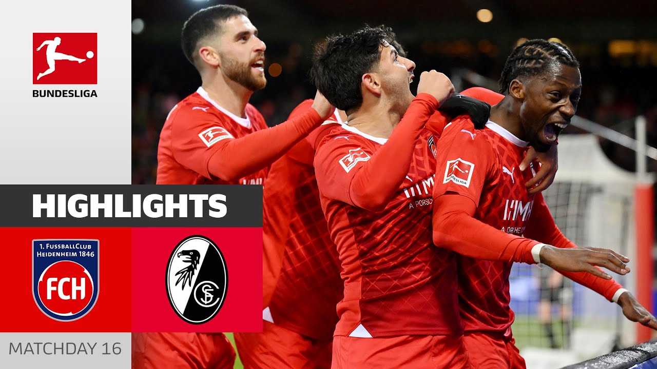Heidenheim vs SC Freiburg highlights