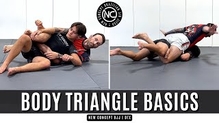 New Concept BJJ | Body Triangle Basics | NoGi Coach Caleb Flippin