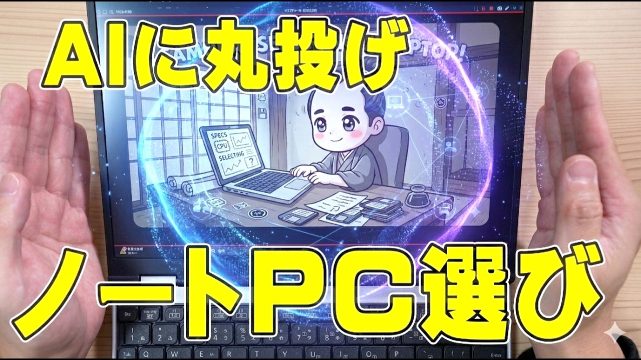 「もう失敗しない！」AIにノートPC選びを丸投げできるGemを作ってみた結果…