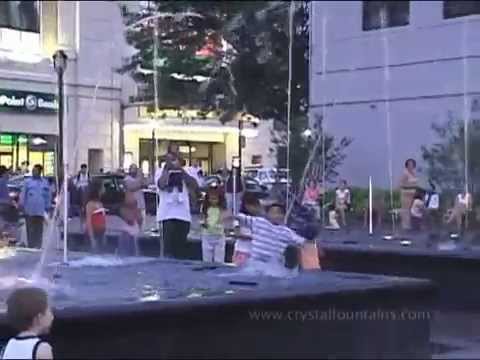 Renaissance Plaza Water Feature - White Plains, New York - Crystal Fountains