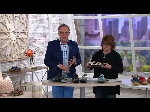Alegria Leather Multi-Strap Sandals w/ Backstrap - Kleo on QVC