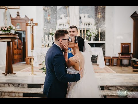 Teledysk ślubny Poliny i Mateusza- hotel Artis w Zamościu, Sala Kryształowa