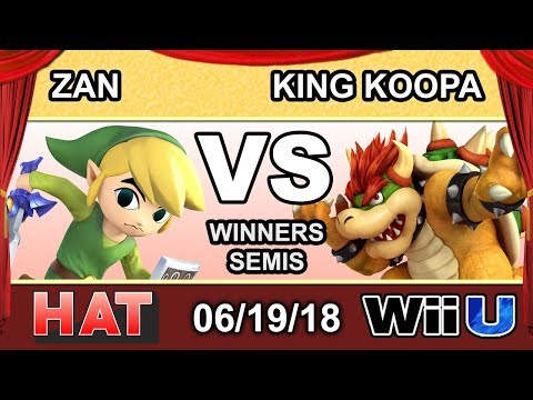 HAT 26 - PG FAD | Zan (Toon Link) Vs. TCM | King Koopa (Bowser) Winners Semis - Smash 4