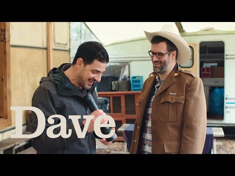 The Joy Of Techs | Marcus Brigstocke and Alexis Conran Make Fire With A Torch | Dave