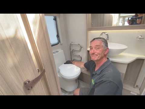 Thetford toilet demonstration