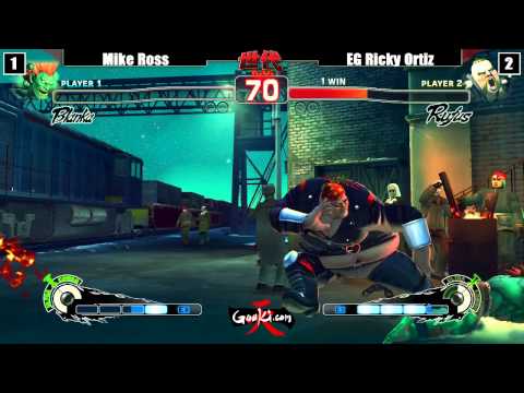 Generations 1 SF4AE Grand Finals Mike Ross VS EG Ricky Ortiz