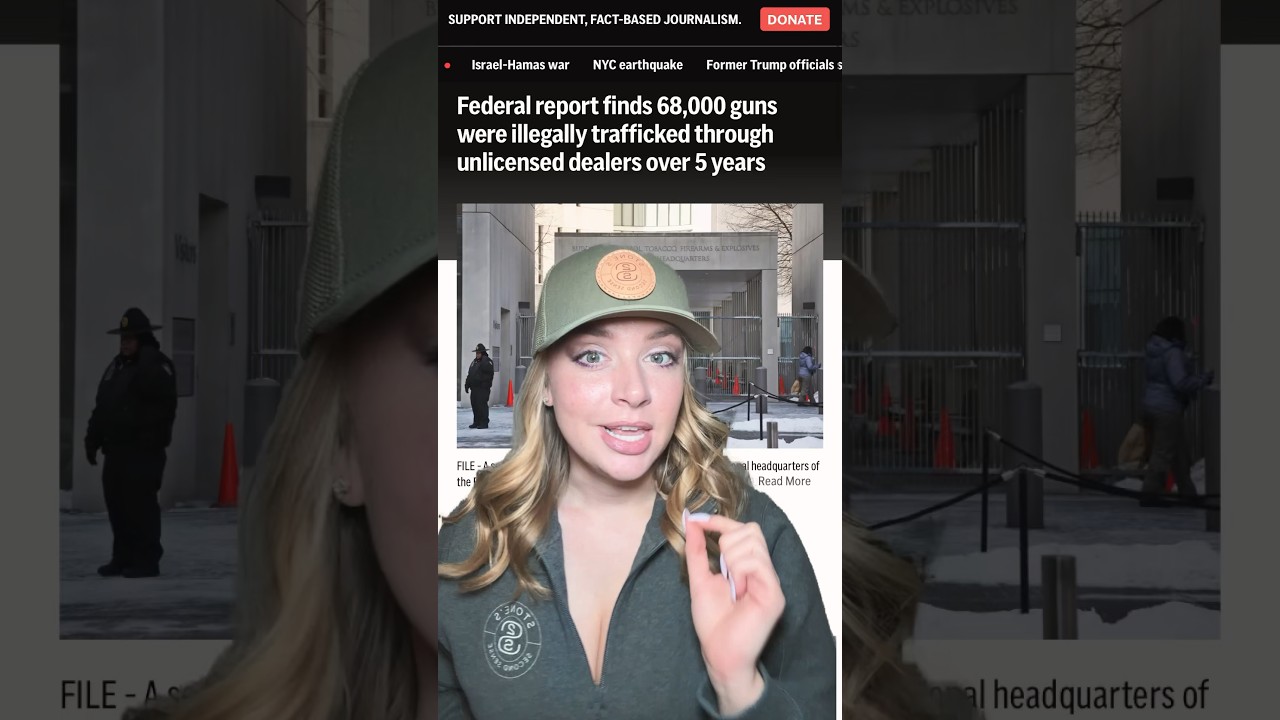 ATF Report Shows Criminals…Commit Crimes #2ndamendment #guncontrol #shortsvideo #shortsfeed #shorts