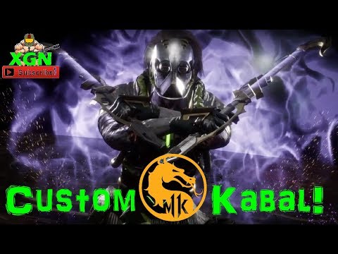 MK11 Beta Kabal Character Customization - All Skins, Masks, Intros and Abilities!